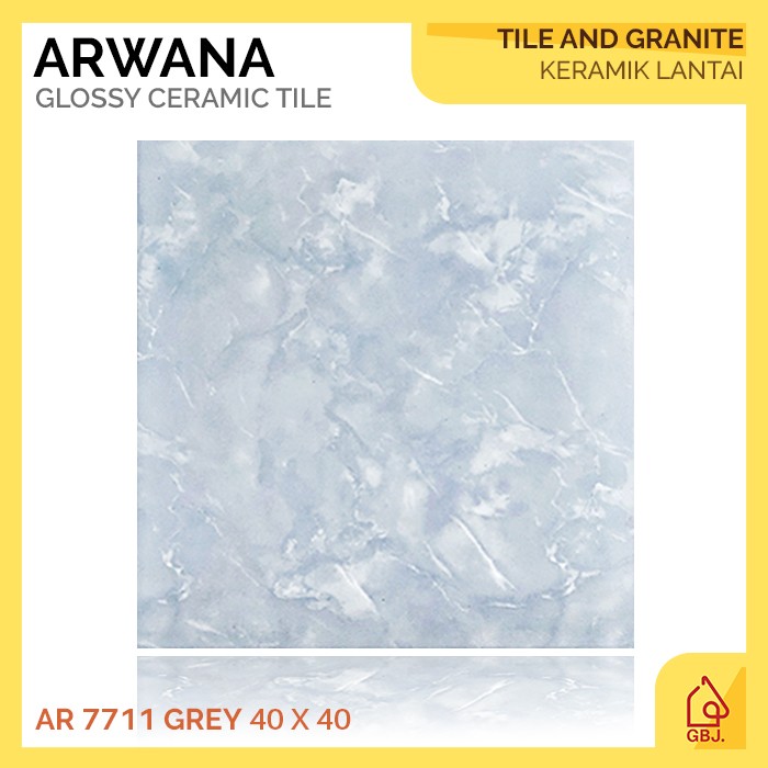 KERAMIK ARWANA 40X40 KODE 7711 GREY